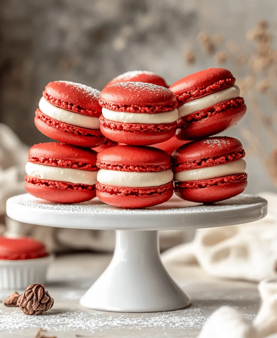 Macarons have taken the dessert world by storm, captivating the hearts (and taste buds) of sweet enthusiasts everywhere. These delicate French treats are beloved for their crisp exterior, chewy interior, and incredible versatility in flavor and color. Among the endless array of flavors, red velvet macarons stand out, offering a unique twist on a classic dessert. The rich, velvety flavor profile of red velvet combined with a luscious cream cheese frosting creates a dessert that's not only visually stunning but also irresistibly delicious.