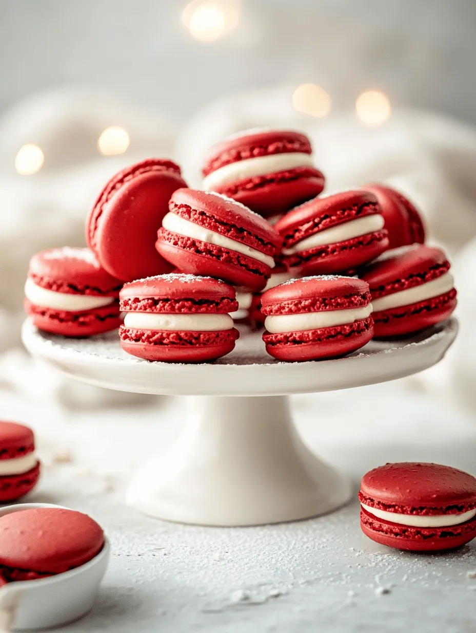 Macarons have taken the dessert world by storm, captivating the hearts (and taste buds) of sweet enthusiasts everywhere. These delicate French treats are beloved for their crisp exterior, chewy interior, and incredible versatility in flavor and color. Among the endless array of flavors, red velvet macarons stand out, offering a unique twist on a classic dessert. The rich, velvety flavor profile of red velvet combined with a luscious cream cheese frosting creates a dessert that's not only visually stunning but also irresistibly delicious.