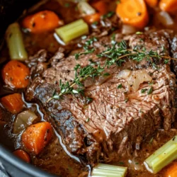 When it comes to comforting, hearty meals, few dishes can compete with a flavorful garlic pot roast. This dish not only warms the heart but also fills the stomach with rich flavors and tender meat, making it an ideal option for family gatherings or cozy dinners at home. The magic of a pot roast lies in its slow-cooking process, which allows the flavors to meld beautifully, resulting in a dish that is both satisfying and delightful.