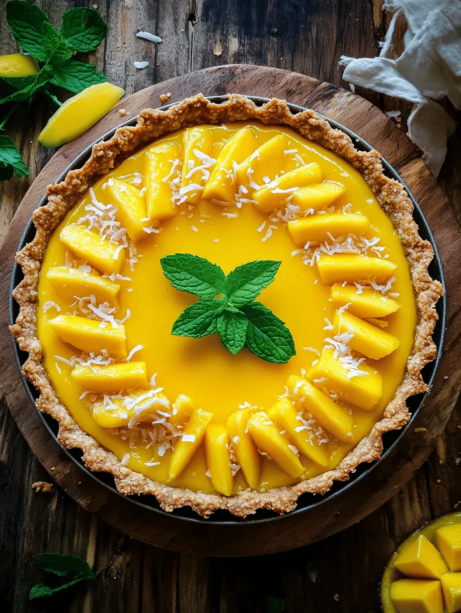 As the summer sun graces us with its warmth, the allure of tropical desserts becomes irresistible. Imagine a dessert that encapsulates the essence of sun-kissed beaches and vibrant fruit markets, all in a single tart. The Refreshing Tropical Mango Curd Tart is just that—a delightful combination of sweet, juicy mangoes and zesty lime, harmoniously blended to create a tart that is not only visually stunning but also bursting with flavor.