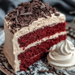 If you're looking for a dessert that stands out not only in flavor but also in its striking appearance, look no further than the Red Velvet Mocha Cake. This delightful creation marries the classic charm of red velvet with the rich, aromatic notes of mocha, offering a unique twist that is sure to impress your guests. The cake's vibrant red hue, velvety texture, and the indulgent taste of coffee make it a perfect centerpiece for various occasions. Whether you are celebrating a birthday, hosting a coffee gathering, or simply seeking a sweet treat to enjoy with friends, this cake is bound to elevate any event.