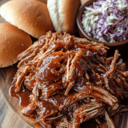 To create a truly unforgettable Sweet & Smoky Slow Cooker BBQ Pork, you'll need a handful of core ingredients that come together to deliver a depth of flavor that is hard to resist.