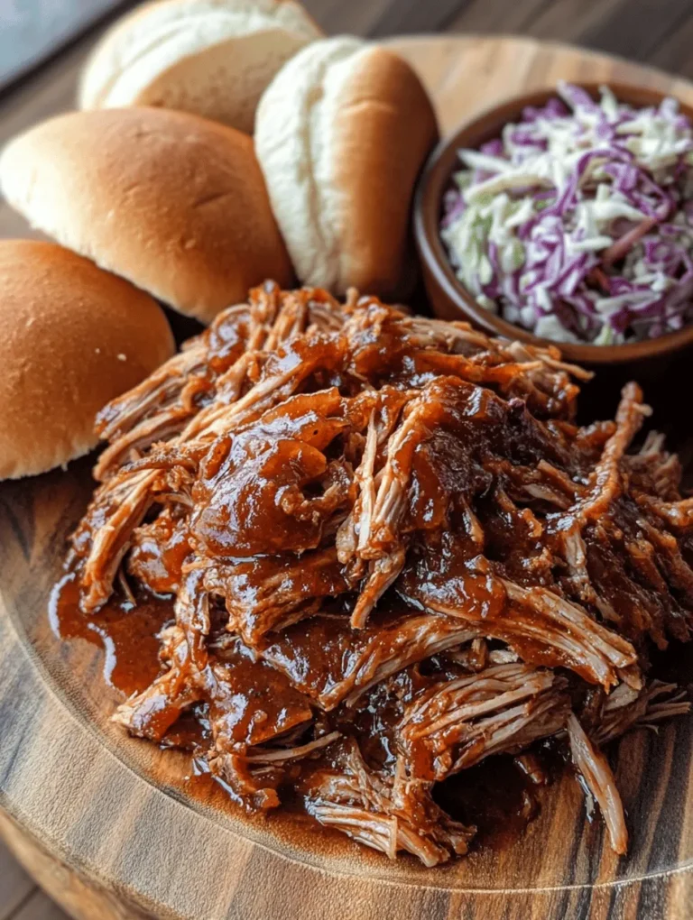 To create a truly unforgettable Sweet & Smoky Slow Cooker BBQ Pork, you'll need a handful of core ingredients that come together to deliver a depth of flavor that is hard to resist.