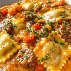 If you're in the mood for a dish that perfectly marries comfort and robust flavor, look no further than creamy Cajun sausage ravioli. This dish brings together the rich, creamy textures of a savory sauce with the bold, spicy notes typical of Cajun cuisine. It's a delightful combination that warms the soul and satisfies hearty appetites, making it a fantastic choice for both weeknight dinners and special occasions.