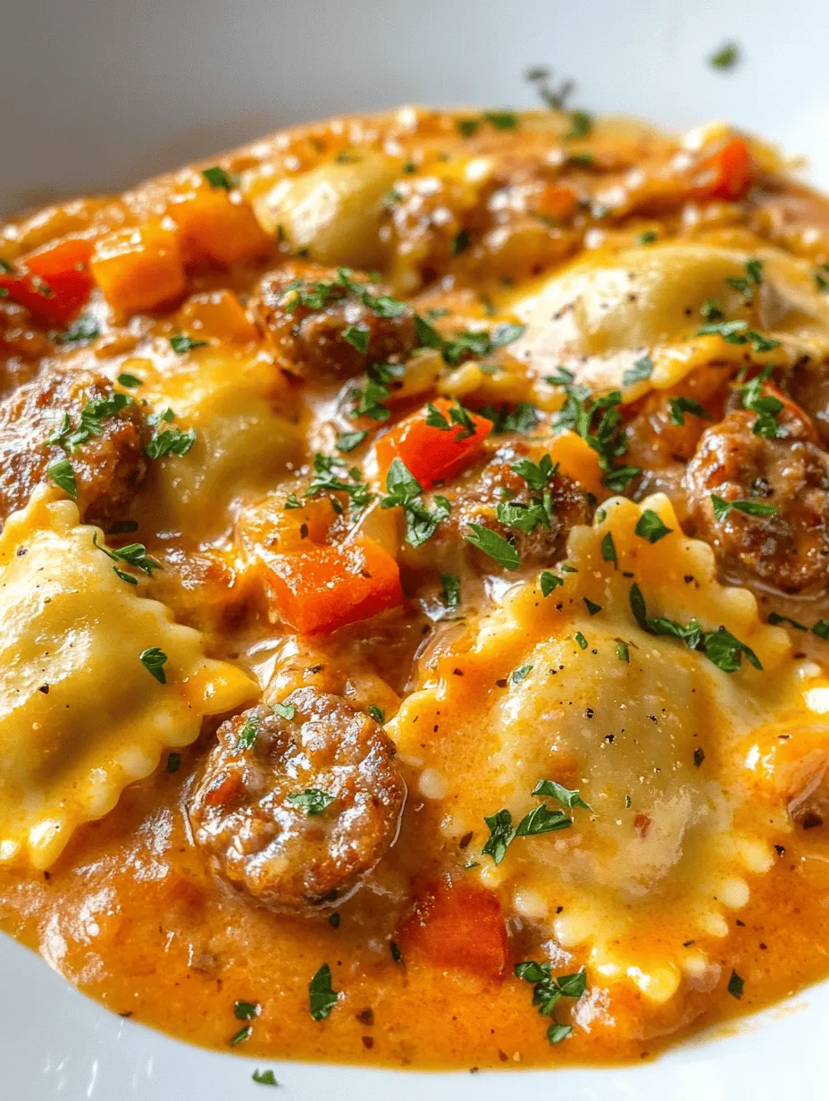 If you're in the mood for a dish that perfectly marries comfort and robust flavor, look no further than creamy Cajun sausage ravioli. This dish brings together the rich, creamy textures of a savory sauce with the bold, spicy notes typical of Cajun cuisine. It's a delightful combination that warms the soul and satisfies hearty appetites, making it a fantastic choice for both weeknight dinners and special occasions.