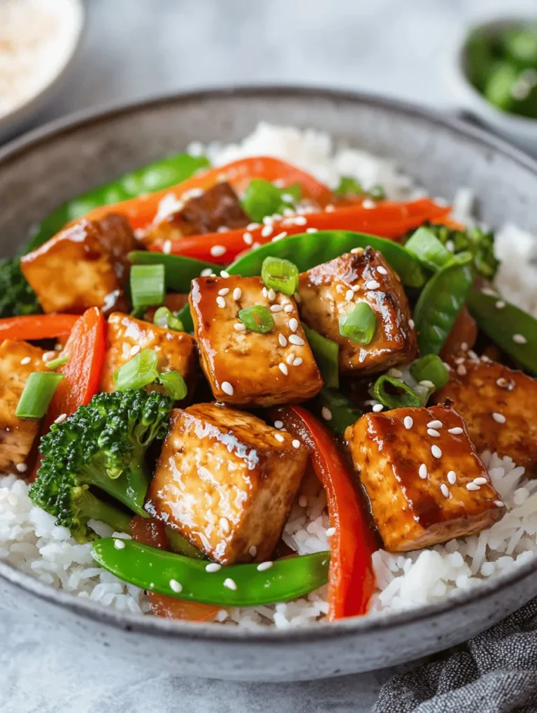 Tofu has surged in popularity over the past few decades, becoming a staple in plant-based diets around the globe. This versatile ingredient, derived from soybeans, is celebrated not only for its ability to absorb flavors but also for its impressive nutritional profile. As a rich source of plant-based protein, tofu provides an excellent alternative for those looking to reduce their meat consumption or adopt a vegetarian or vegan lifestyle. When combined with the aromatic flavors of sesame and ginger, tofu transforms into a delightful dish that is both satisfying and healthful.