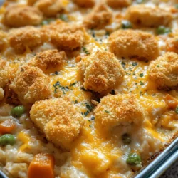 If you’re on the lookout for a meal that combines convenience, flavor, and family appeal, look no further than the Best Chicken Nugget Casserole. This dish is a delightful twist on traditional casseroles, incorporating everyone's favorite chicken nuggets into a creamy, cheesy mixture that brings comfort food to a whole new level. Whether you’re a busy parent juggling work and family responsibilities or simply someone who appreciates a quick and satisfying meal, this casserole checks all the boxes.