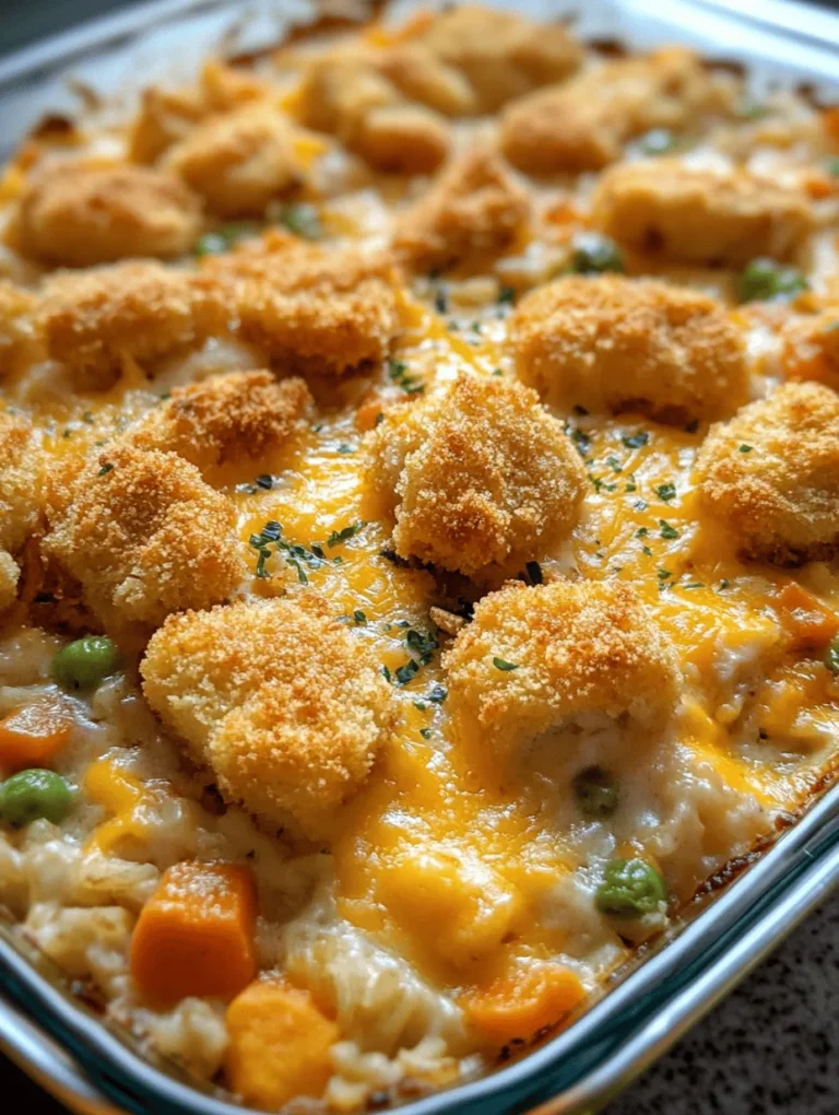 If you’re on the lookout for a meal that combines convenience, flavor, and family appeal, look no further than the Best Chicken Nugget Casserole. This dish is a delightful twist on traditional casseroles, incorporating everyone's favorite chicken nuggets into a creamy, cheesy mixture that brings comfort food to a whole new level. Whether you’re a busy parent juggling work and family responsibilities or simply someone who appreciates a quick and satisfying meal, this casserole checks all the boxes.