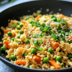 In recent years, low-carb diets have surged in popularity as many people seek healthier eating options that align with their lifestyle goals. The trend towards reducing carbohydrates has led to innovative recipes that cater to this demand, and one such delightful creation is cauliflower fried rice. This dish not only satisfies the craving for a comforting bowl of fried rice but also allows you to enjoy a healthy meal without the excess carbs typically associated with traditional rice dishes.