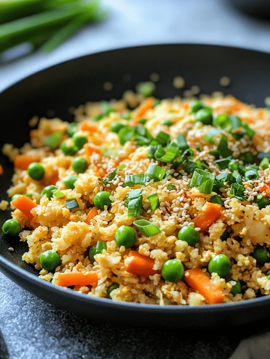 In recent years, low-carb diets have surged in popularity as many people seek healthier eating options that align with their lifestyle goals. The trend towards reducing carbohydrates has led to innovative recipes that cater to this demand, and one such delightful creation is cauliflower fried rice. This dish not only satisfies the craving for a comforting bowl of fried rice but also allows you to enjoy a healthy meal without the excess carbs typically associated with traditional rice dishes.