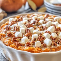 Southern cuisine is renowned for its rich flavors, hearty portions, and the sense of community it fosters around the dinner table. Among the many beloved dishes that define this culinary tradition, sweet potato dishes hold a special place. They are not only a staple in Southern cooking but also a symbol of warmth and comfort, often gracing tables during family gatherings and festive celebrations. One particular dish that stands out is the Southern Maple Sweet Potato Casserole—a delicious blend of sweet and savory that captures the essence of Southern hospitality.