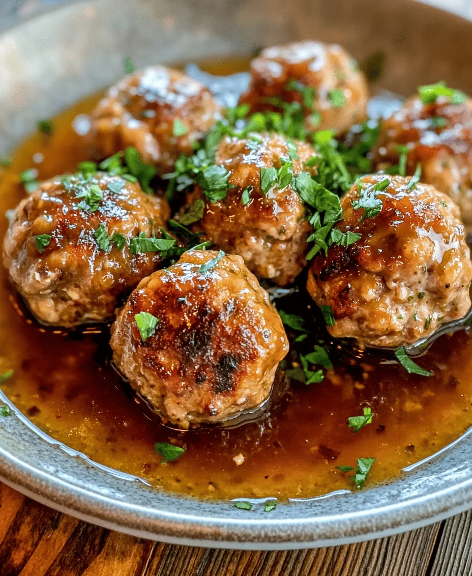 Meatballs have long held a cherished place in kitchens around the world, celebrated for their versatility and hearty goodness. From Italian spaghetti and meatballs to Swedish meatballs served with creamy gravy, these delightful morsels can be adapted to fit a multitude of culinary styles and flavors. However, as we seek to combine tradition with innovation, the Apple Cider Turkey Meatballs recipe stands out as a unique twist on a classic favorite. This recipe not only marries the comforting familiarity of meatballs with the delightful sweetness of apple cider but also brings a seasonal flair that makes it perfect for autumn gatherings.