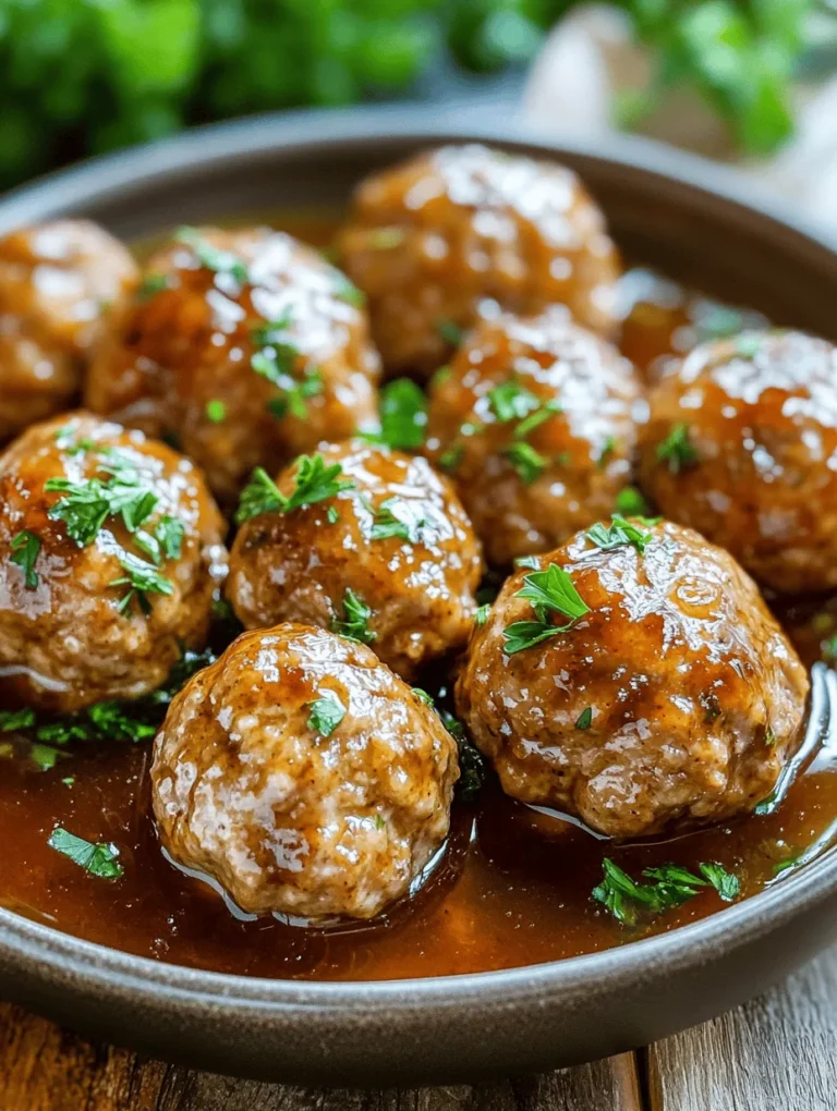 Meatballs have long held a cherished place in kitchens around the world, celebrated for their versatility and hearty goodness. From Italian spaghetti and meatballs to Swedish meatballs served with creamy gravy, these delightful morsels can be adapted to fit a multitude of culinary styles and flavors. However, as we seek to combine tradition with innovation, the Apple Cider Turkey Meatballs recipe stands out as a unique twist on a classic favorite. This recipe not only marries the comforting familiarity of meatballs with the delightful sweetness of apple cider but also brings a seasonal flair that makes it perfect for autumn gatherings.