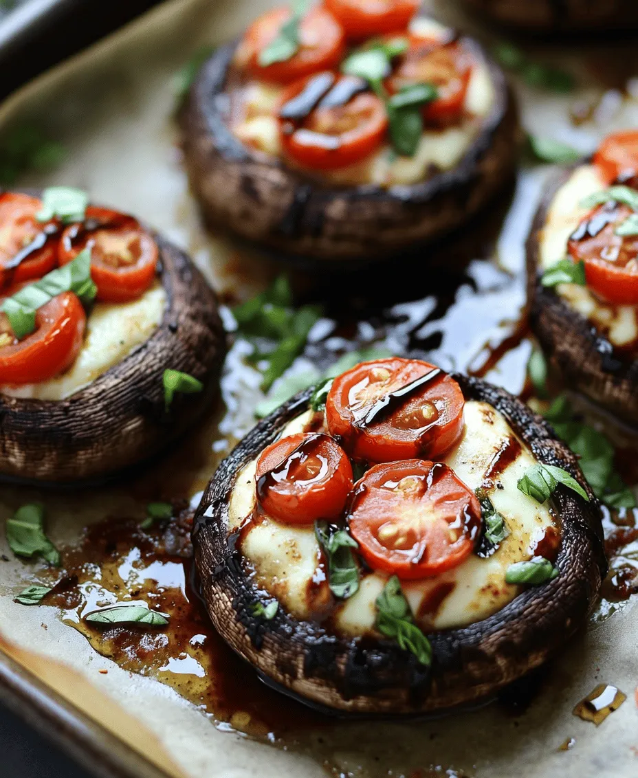 Caprese stuffed portobellos appeal to a broad range of palates, making them a perfect choice for a variety of occasions. Whether you're serving them as a main course for a vegetarian-friendly weeknight dinner or as an appetizer for a gathering with friends, these stuffed mushrooms are sure to impress. Their vibrant colors and fresh ingredients evoke the sunny landscapes of Italy, transporting your taste buds to a Mediterranean paradise.