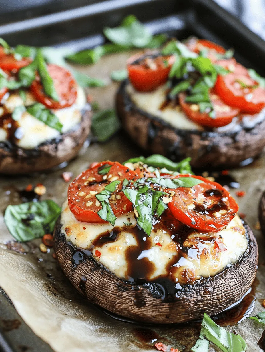 Caprese stuffed portobellos appeal to a broad range of palates, making them a perfect choice for a variety of occasions. Whether you're serving them as a main course for a vegetarian-friendly weeknight dinner or as an appetizer for a gathering with friends, these stuffed mushrooms are sure to impress. Their vibrant colors and fresh ingredients evoke the sunny landscapes of Italy, transporting your taste buds to a Mediterranean paradise.