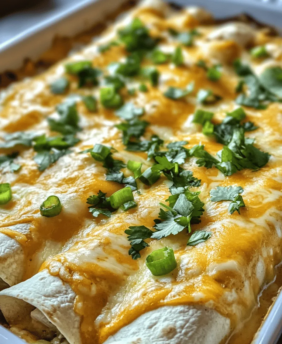 To achieve the perfect creamy white chicken enchiladas, it’s essential to understand the role each ingredient plays in creating the dish's signature flavor and texture. Let’s explore the key components that come together to make this comforting meal.