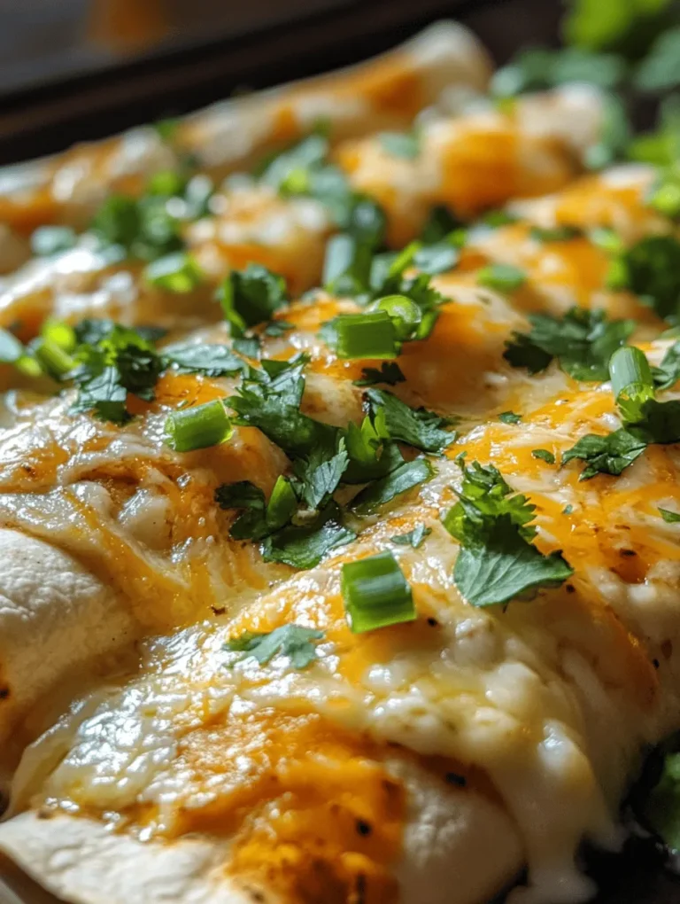 To achieve the perfect creamy white chicken enchiladas, it’s essential to understand the role each ingredient plays in creating the dish's signature flavor and texture. Let’s explore the key components that come together to make this comforting meal.