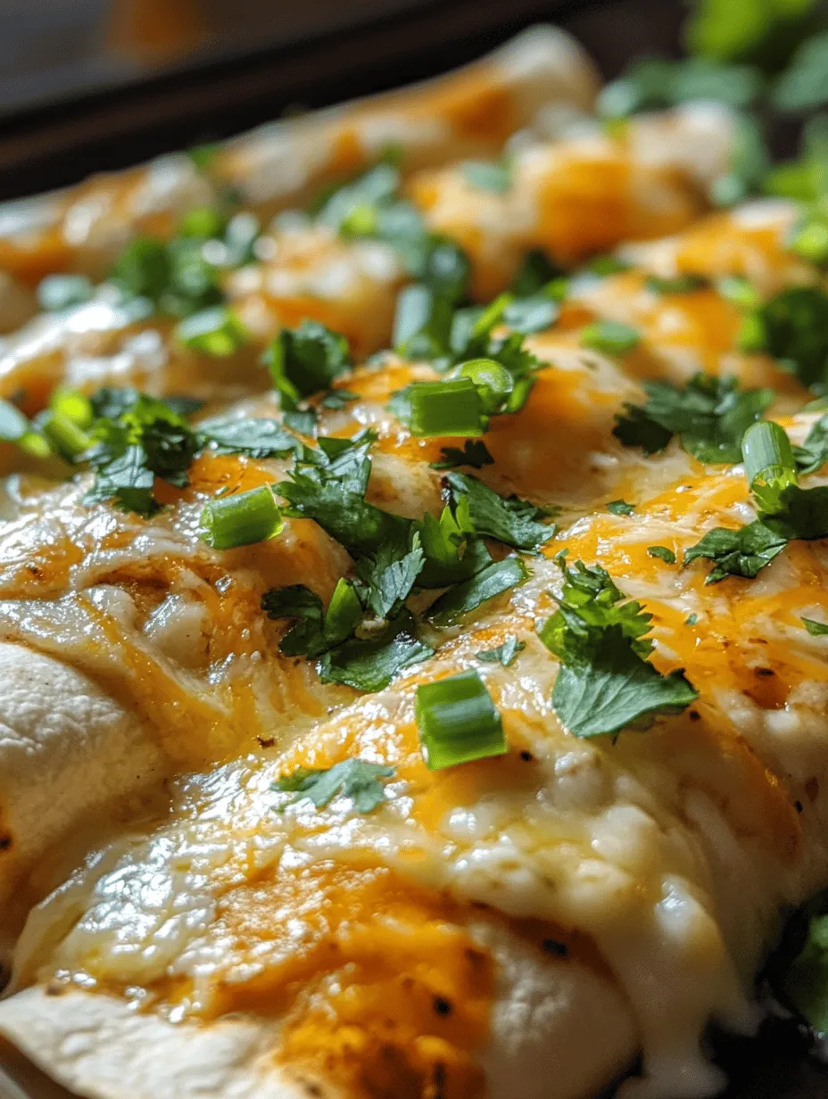 To achieve the perfect creamy white chicken enchiladas, it’s essential to understand the role each ingredient plays in creating the dish's signature flavor and texture. Let’s explore the key components that come together to make this comforting meal.