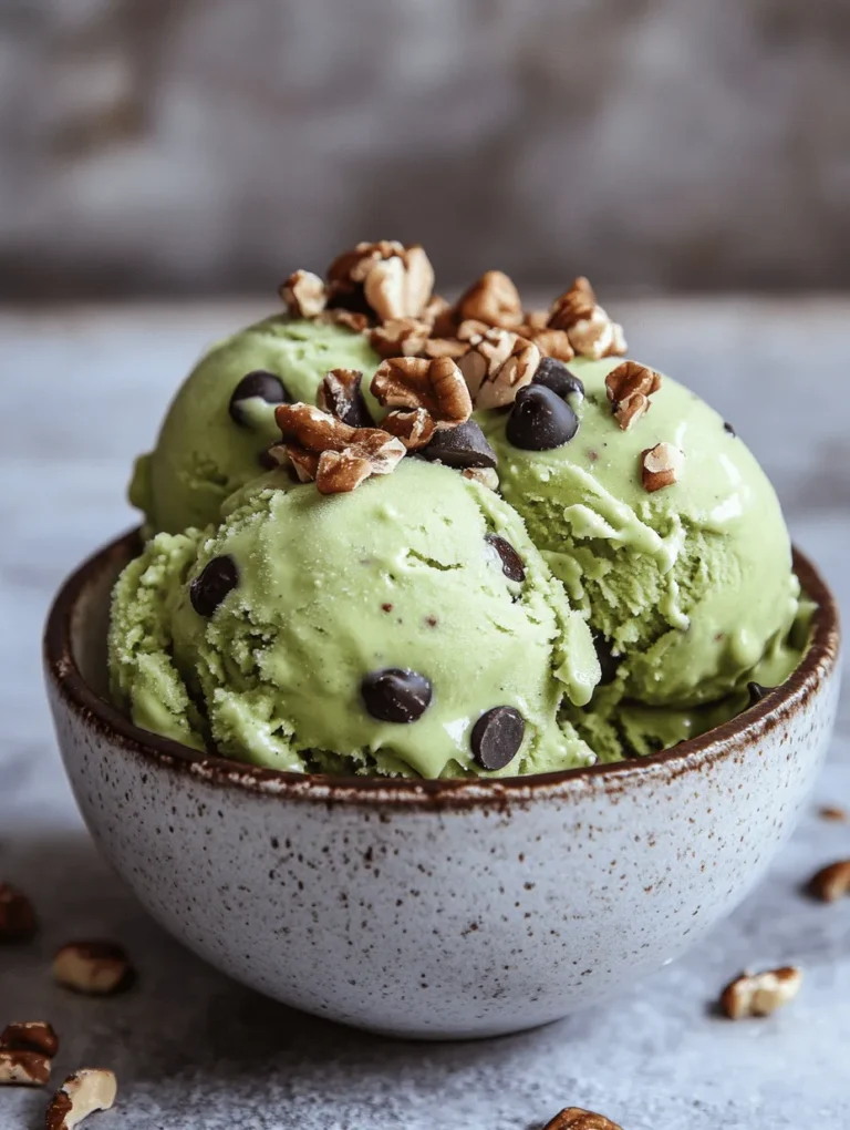 In recent years, the dessert landscape has undergone a significant transformation, with health-conscious individuals seeking alternatives to traditional sugary treats. The growing popularity of healthy desserts reflects a shift in consumer preferences toward nourishing yet indulgent options. One such delightful creation is creamy avocado banana ice cream, which perfectly marries health with taste. This unique dessert not only satisfies your cravings but also packs a nutritional punch, making it a favorite among health enthusiasts and dessert lovers alike.