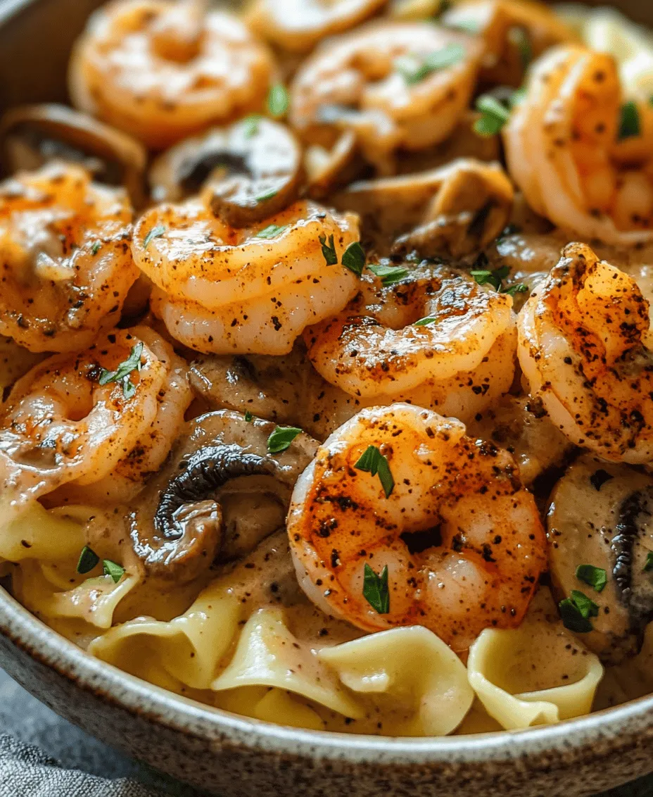 If you're in search of a dish that combines the heartiness of comfort food with the vibrant kick of Cajun cuisine, look no further than Blackened Shrimp Stroganoff. This delightful fusion takes the classic Russian dish of Stroganoff and infuses it with bold flavors and spices that awaken your taste buds. Imagine succulent shrimp, perfectly seasoned with a zesty blackened spice blend, enveloped in a creamy sauce that’s both rich and satisfying.