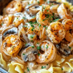 If you're in search of a dish that combines the heartiness of comfort food with the vibrant kick of Cajun cuisine, look no further than Blackened Shrimp Stroganoff. This delightful fusion takes the classic Russian dish of Stroganoff and infuses it with bold flavors and spices that awaken your taste buds. Imagine succulent shrimp, perfectly seasoned with a zesty blackened spice blend, enveloped in a creamy sauce that’s both rich and satisfying.