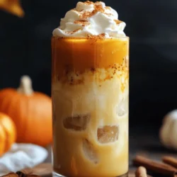 As the leaves turn golden and the air gets crisp, the allure of pumpkin-flavored beverages begins to sweep through coffee shops and kitchens alike. One drink that perfectly captures the essence of fall is the Pumpkin Dirty Chai Iced Latte. This delightful concoction marries the warmth of traditional chai, the richness of espresso, and the seasonal charm of pumpkin into a refreshing iced beverage that’s sure to please your palate.