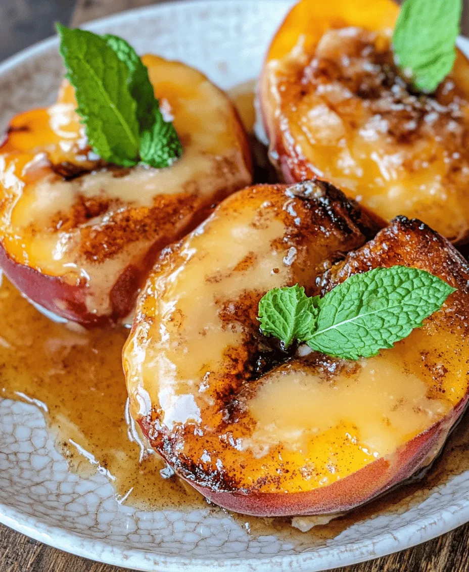 As summer arrives, so does the opportunity to indulge in light, refreshing desserts that celebrate the season's bounty. Grilled peaches with vanilla cream stands as a quintessential summer dessert, capturing the essence of warm evenings and outdoor gatherings. This delightful dish combines the juicy sweetness of ripe peaches with a hint of smokiness imparted by the grill, creating a flavor profile that is both complex and satisfying. When paired with a rich, creamy vanilla sauce, grilled peaches transform into a stunning centerpiece that is sure to impress your guests.