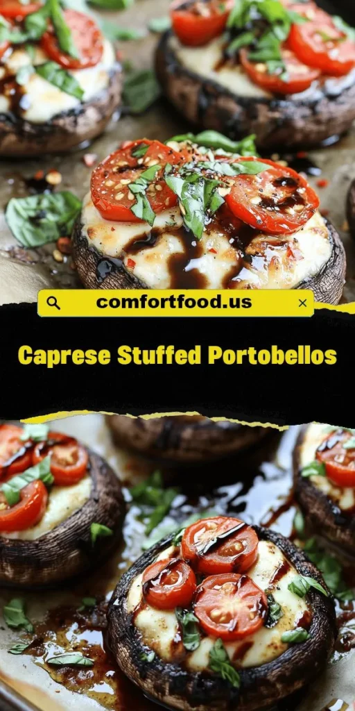 Looking for a protein-packed lunch that you can easily meal prep for work? These Caprese stuffed portobellos are a delicious and nutritious option that will keep you energized throughout the day. Perfect for busy schedules, you can whip up a batch ahead of time and enjoy a taste of Italy right at your desk! Check out therecipes for more great ideas. MealPrep HealthyLunch ProteinPacked Caprese VegetarianRecipes WeeknightDinner FoodPrep