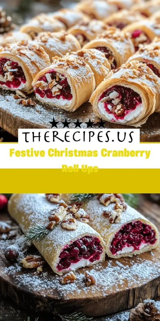 Looking for healthy lunch ideas that the whole family will enjoy? These Festive Christmas Cranberry Roll Ups offer a delightful combination of tart cranberries and creamy textures, making them a perfect family-friendly lunch option. Check out therecipes for more tasty inspirations! HealthyLunchIdeas FamilyFriendlyLunch CranberryRollUps HolidayRecipes FestiveEats HealthyEating YummyLunch
