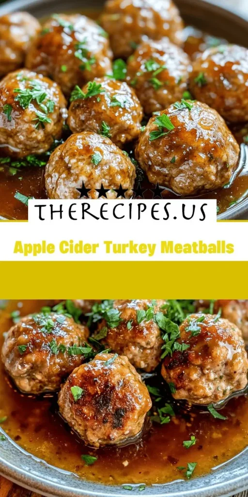 Looking for an easy one-pan lunch recipe to elevate your meal prep? These Apple Cider Turkey Meatballs are the perfect solution, offering a delightful combination of seasonal flavors that are both healthy and delicious. Check out therecipes for this unique twist on a classic favorite! OnePanLunch EasyLunchRecipes FallFlavors TurkeyMeatballs HealthyEating MealPrep AutumnRecipes