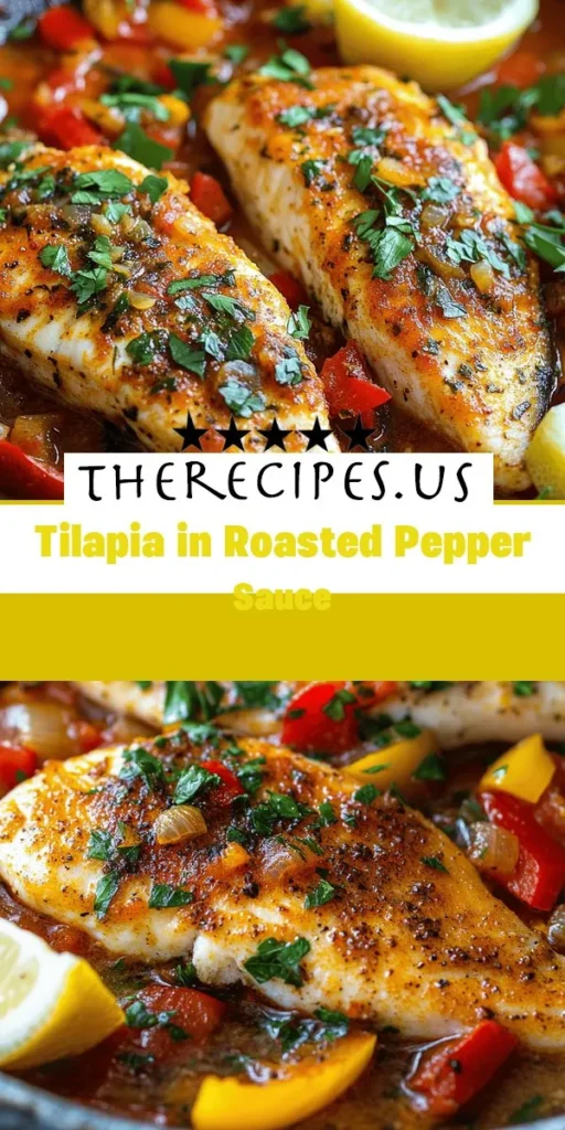 Looking for a quick and nutritious meal? Try this one-pan lunch recipe featuring tilapia in a vibrant roasted pepper sauce! It’s a perfect vegetarian lunch option when you swap the fish for grilled veggies, making a deliciously healthy dish that’s both satisfying and easy to prepare. Check out therecipes for more ideas! OnePanLunch VegetarianLunch HealthyEating MealPrep QuickRecipes Tilapia HealthyLiving