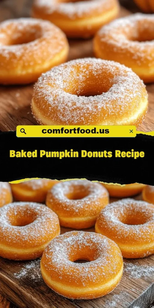 Discover the joy of creating delicious homemade dessert ideas with these easy cake recipes, perfect for any occasion! These baked pumpkin donuts are a tasty twist that’s both simple to make and packed with seasonal flavor, making them a must-try this fall. For more delightful creations, check out therecipes! HomemadeDesserts EasyCakeRecipes PumpkinDonuts FallBaking HealthyTreats AutumnFlavors BakingJoy